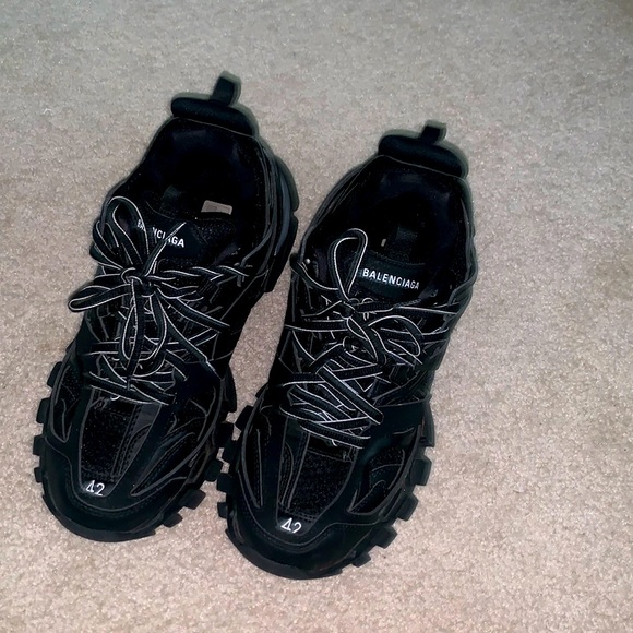 Balenciaga Other - BALENCIAGA- Black Track LED Sneakers (Size EUR 42/ US 9)
